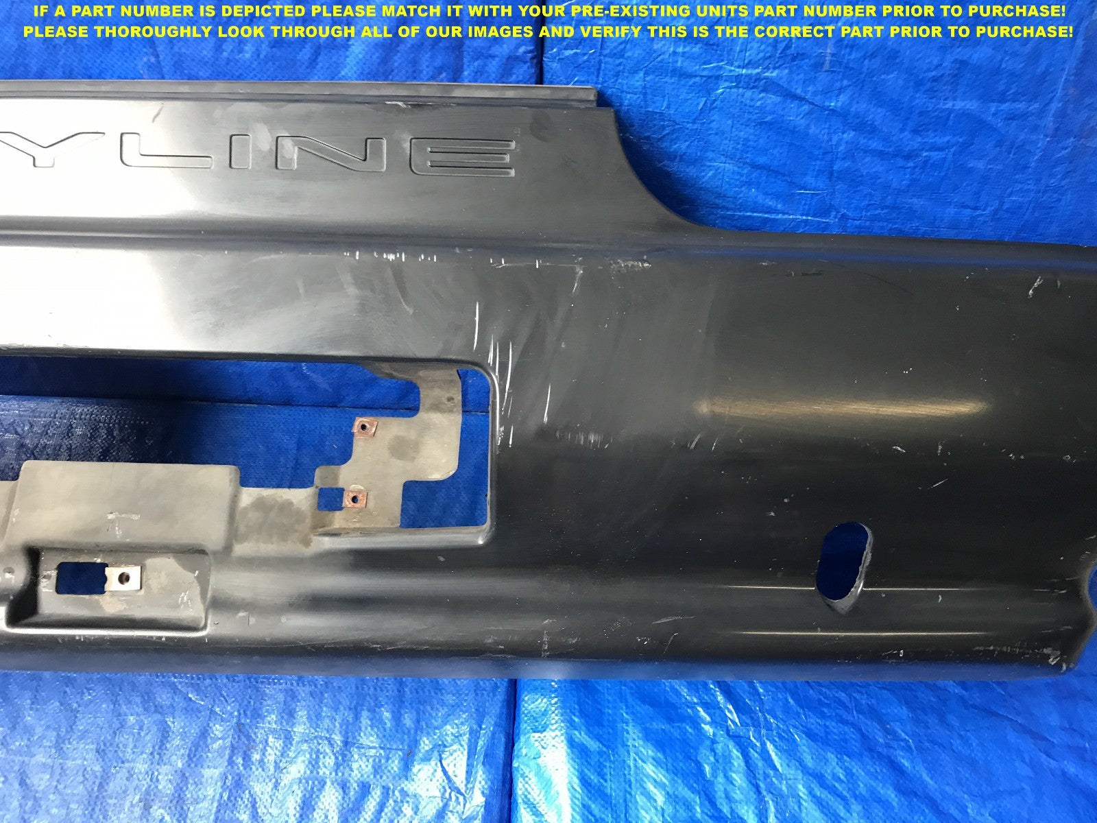 OEM 1989 1990 1991 1992 1993 1994 NISSAN SKYLINE GT R R32 REAR BUMPER COVER3