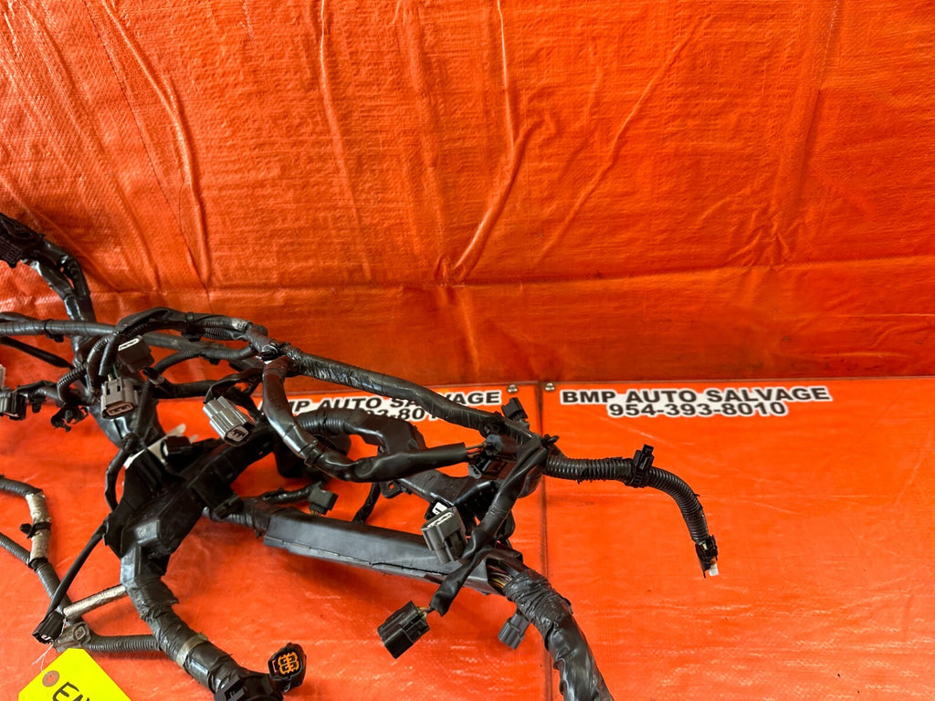 2010 INFINITI G37   VQ37VHR   6 SPEED MANUAL ENGINE HARNESS WIRING LOOM OEM 2454