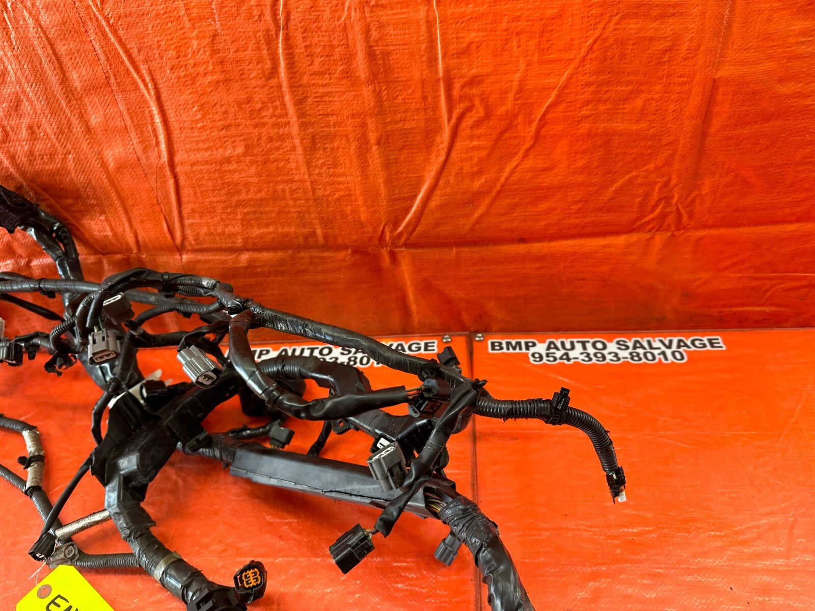 2010 INFINITI G37   VQ37VHR   6 SPEED MANUAL ENGINE HARNESS WIRING LOOM OEM 2454
