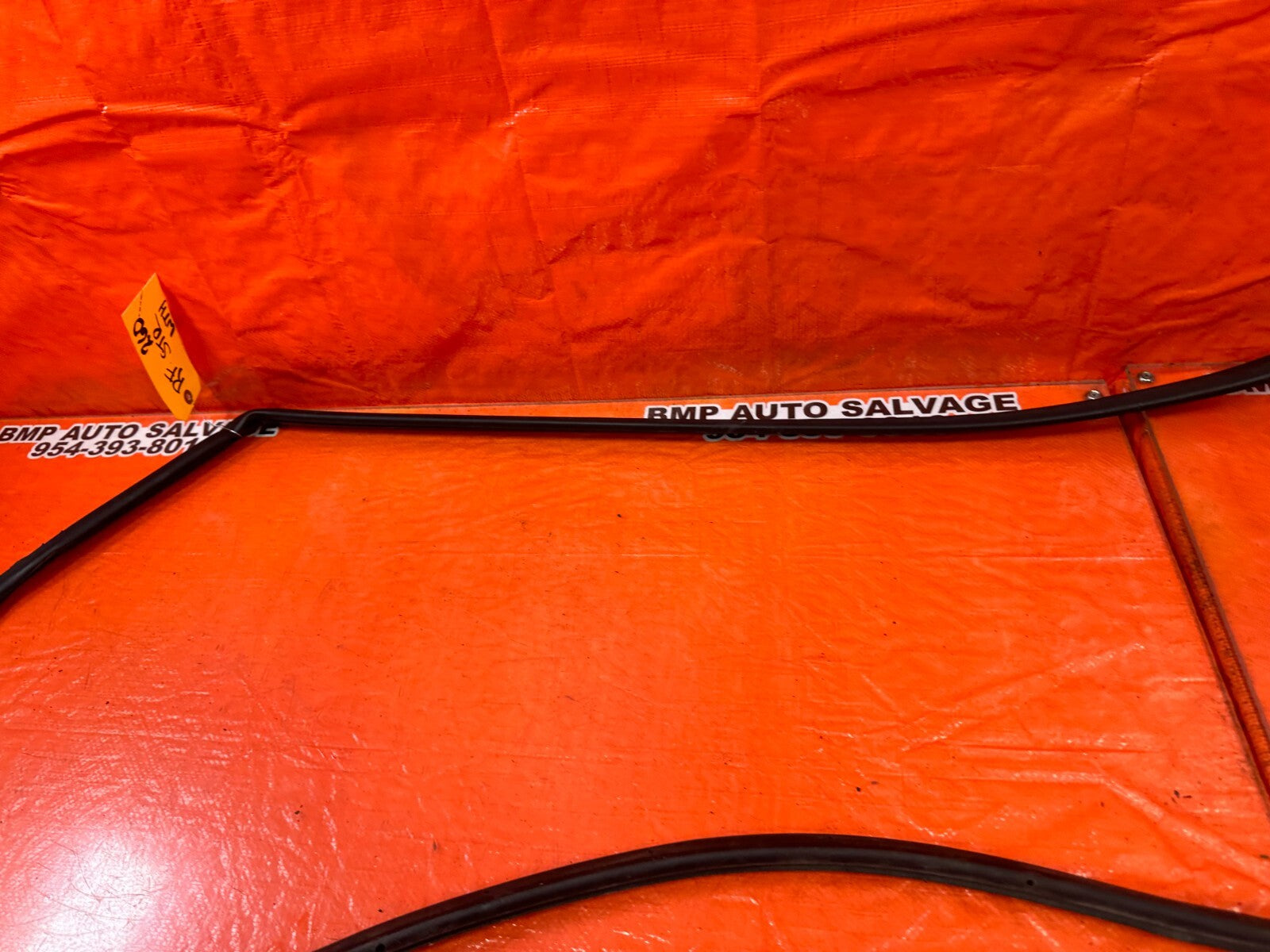 06 11 CIVIC 4D SEDAN   PASSENGER RIGHT FRONT WEATHER STRIP SEAL GASKET OEM #2605
