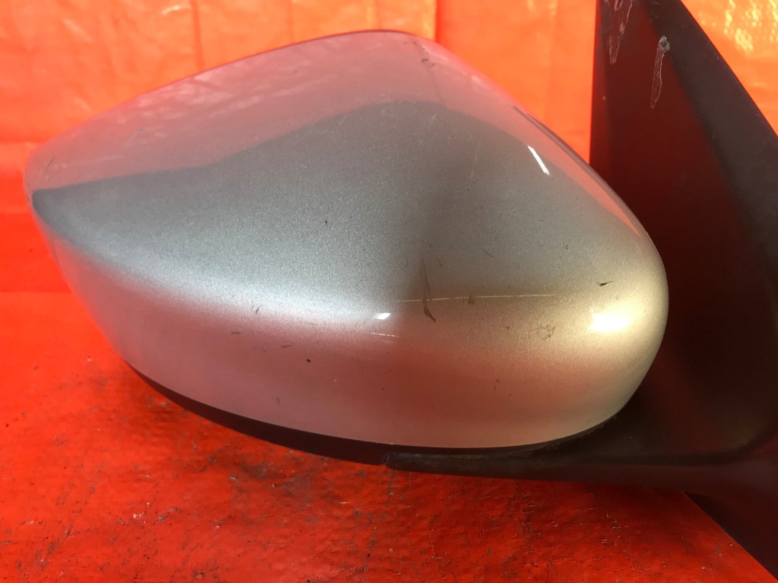 OEM 2017 17 NISSAN VERSA SEDAN PASSENGER RIGHT SIDE VIEW MIRROR   POWER   SILVER1