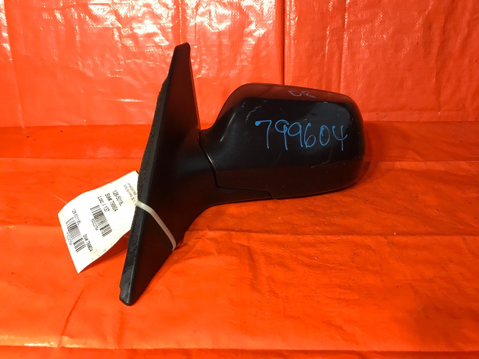 OEM 2008 08 MAZDA3 SEDAN MODEL   DRIVER LEFT SIDE VIEW MIRROR   DARK BLUE 0