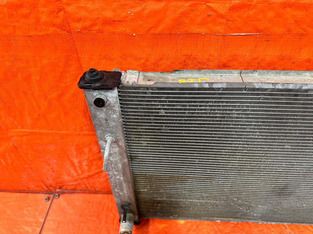 08 15 INFINITI G37 & Q60  2D COUPE   6 SPEED MANUAL RADIATOR & CONDENSER OEM 319