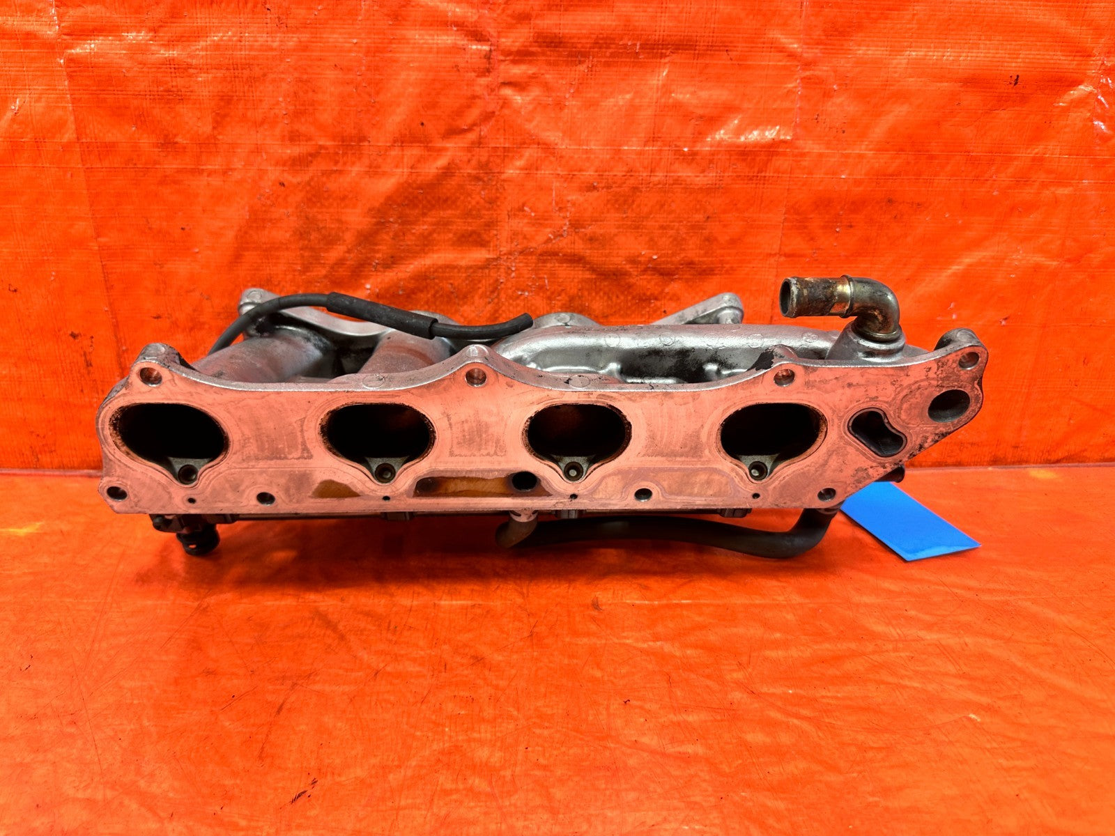 06 08 ACURA TSX   K24A2 INTAKE MANIFOLD BASE INNER PORTION W/ INJECTORS OEM 3042