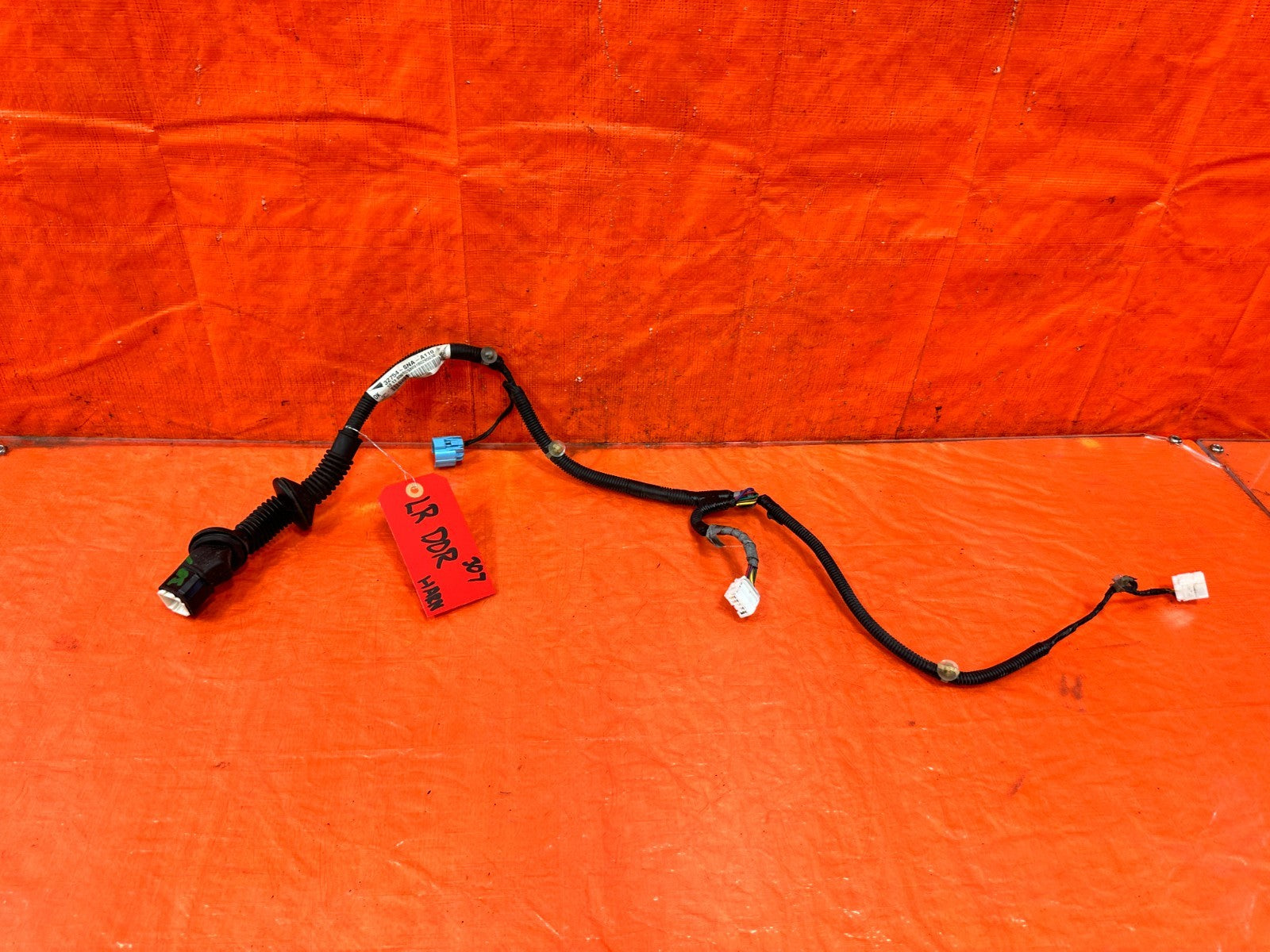06 11 HONDA CIVIC SEDAN   DRIVER LEFT REAR DOOR SPEAKER WINDOW WIRE HARNESS 3070