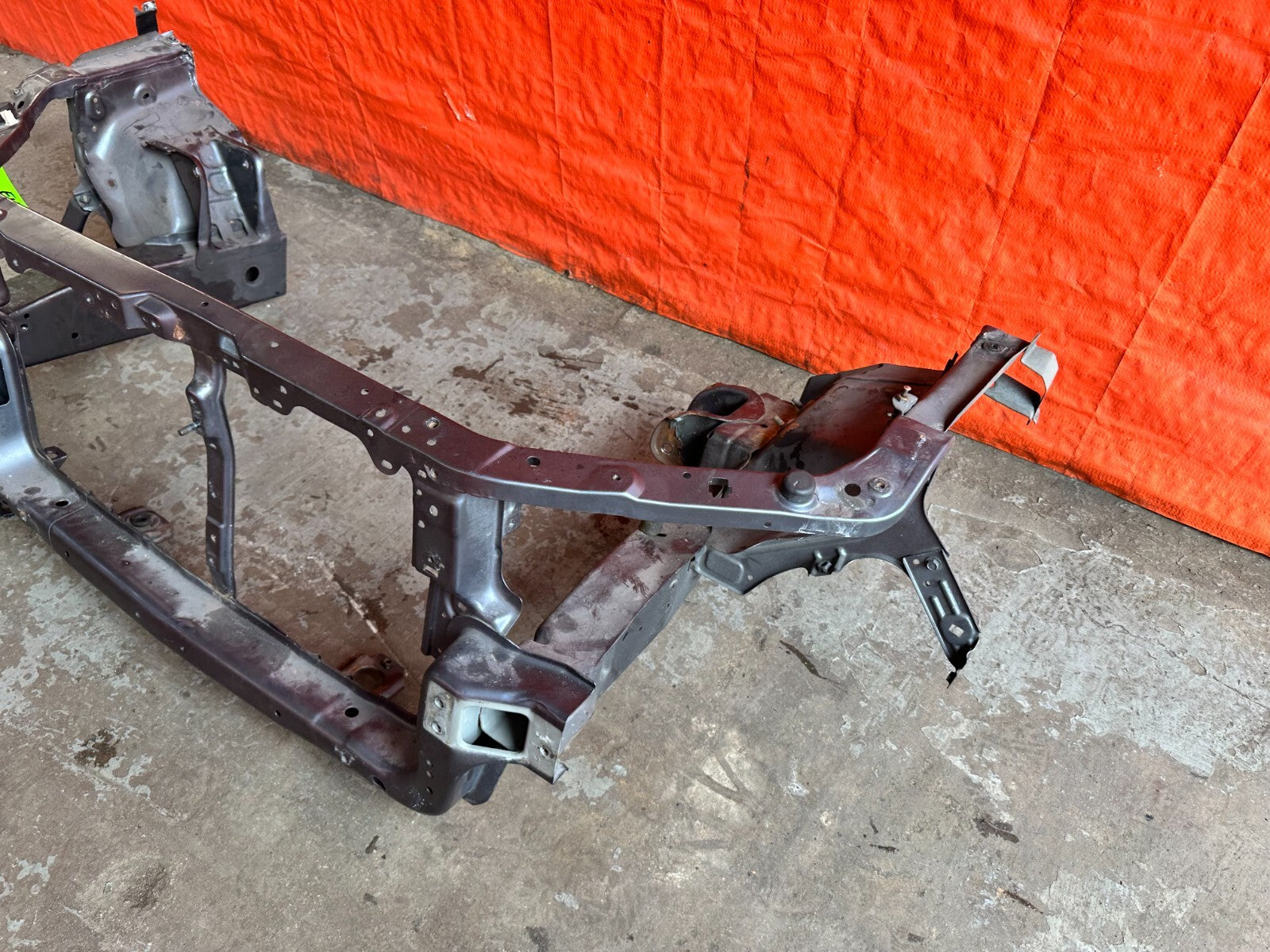 03 06 LANCER EVOLUTION VIII 8 EVO IX 9   RADIATOR SUPPORT CUT FRONT BULKHEAD OEM8
