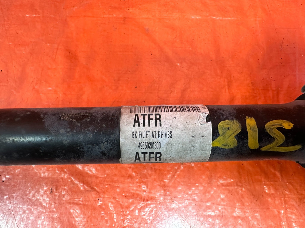 13 16 HYUNDAI GENESIS COUPE   AXLE / CV JOINT   PASSENGER RIGHT SIDE   OEM 3186