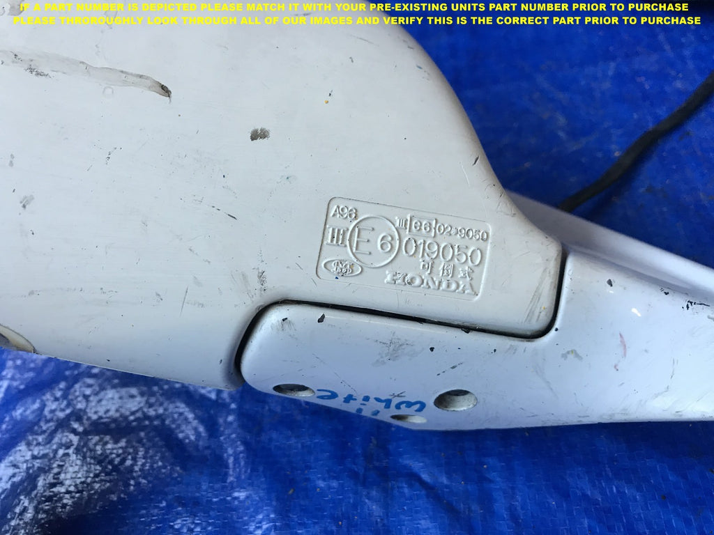 OEM 1992 1993 1994 ACURA VIGOR PASSENGER RIGHT SIDE VIEW MIRROR E6019050  4