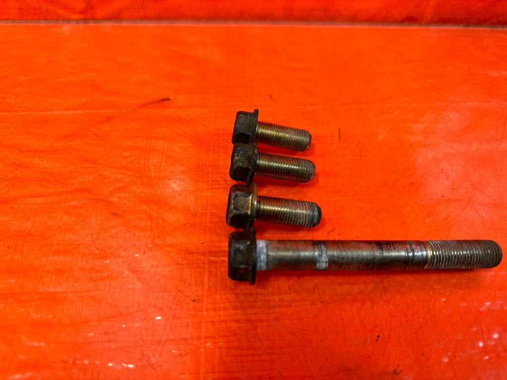 97 01 HONDA PRELUDE   PASSENGER RIGHT ENGINE MOTOR MOUNT BOLTS HARDWARE OEM 2525