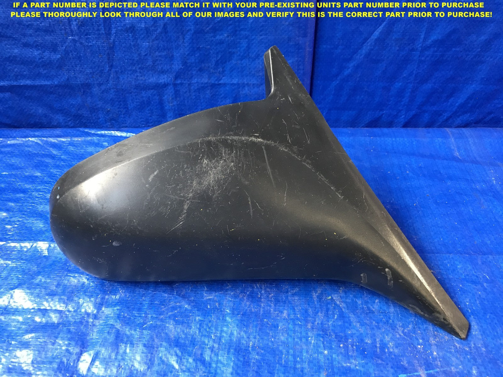 OEM 1996 97 1998 1999 2000 HONDA CIVIC SEDAN PASSENGER RIGHT SIDE VIEW MIRROR _0