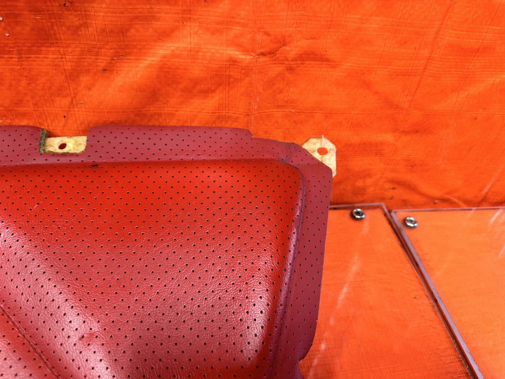 00 03 HONDA S2000 LEFT AND RIGHT ALL RED DOOR PANEL INSERTS INSERT TRIM OEM 2909
