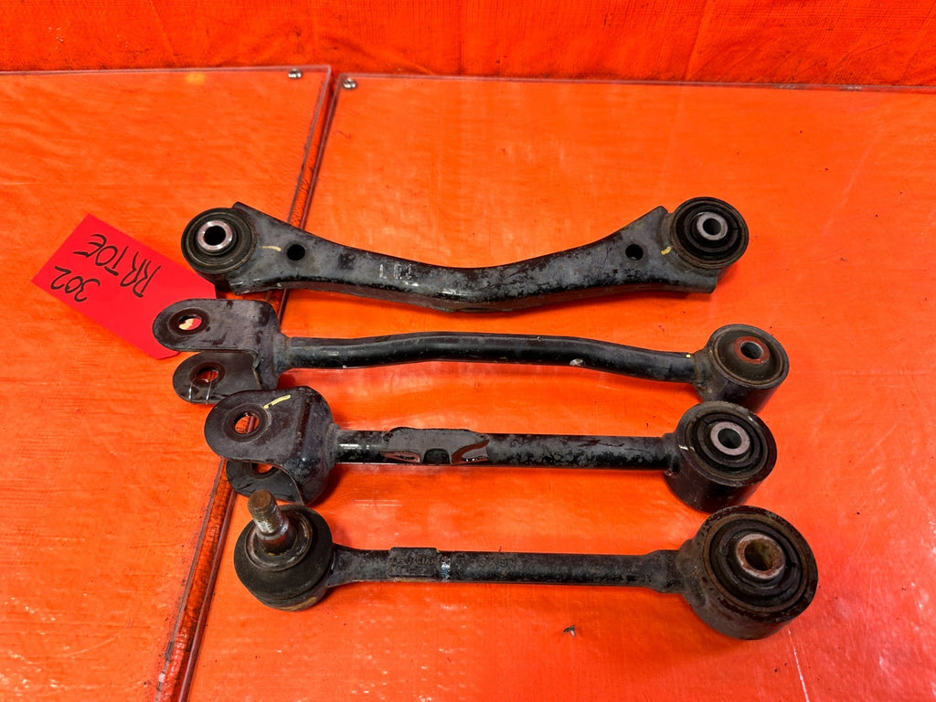 13 16 HYUNDAI GENESIS COUPE 3.8L   RIGHT REAR CONTROL ARMS   SET OF 5   OEM #3020