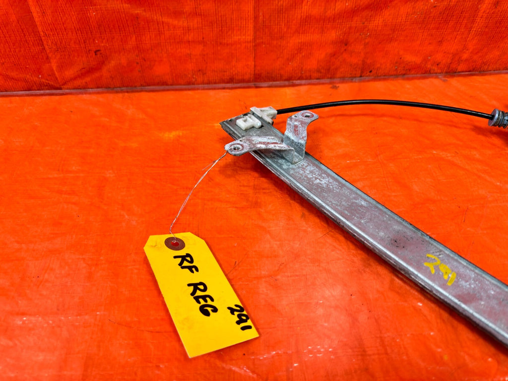 04 08 ACURA TSX   PASSENGER RIGHT FRONT   WINDOW REGULATOR W/ MOTOR   OEM #2914