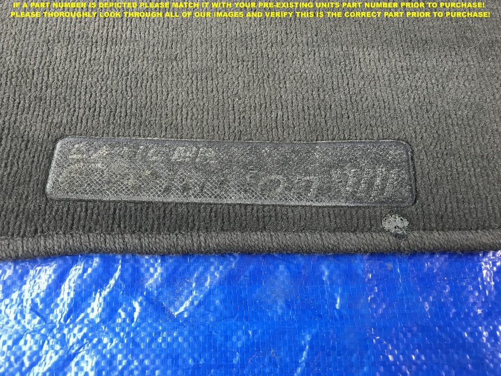 OEM 2003 2004 2005 MITSUBISHI EVOLUTION 8 VIII PASSENGER RIGHT FRONT FLOOR MAT3
