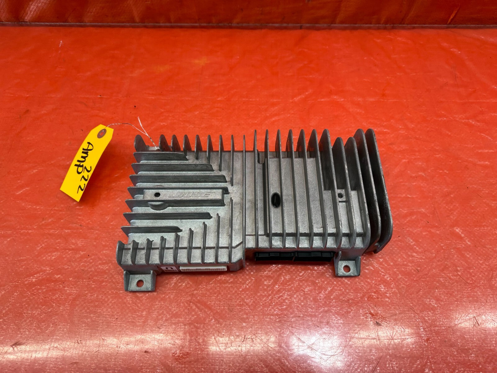 17 20 INFINITI Q50   RED SPORT 400 MODEL   BOSE AUDIO AMPLIFIER AMP   OEM #2220