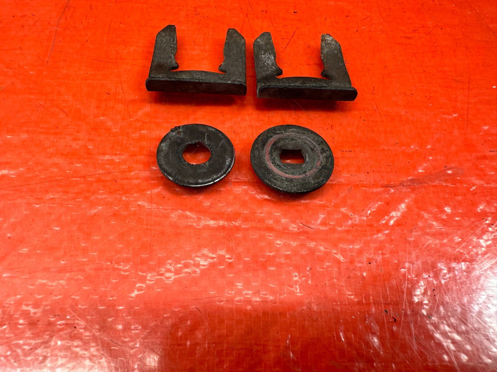 02 06 ACURA RSX   K20A2 K20A3 K20Z1   SHIFTER CABLE BRACKETS CLIPS HARDWARE #2124