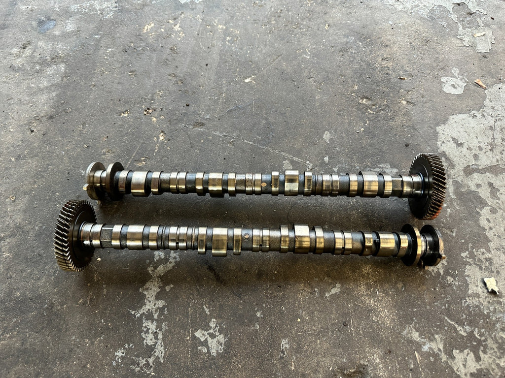 00 03 HONDA S2000 AP1 2.0L F20C ENGINE VTEC CYLINDER HEAD CAMSHAFTS CAMS PAIR0