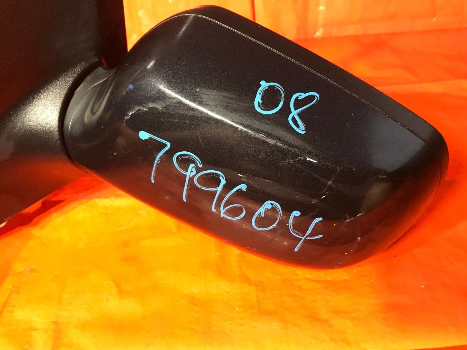 OEM 2008 08 MAZDA3 SEDAN MODEL   DRIVER LEFT SIDE VIEW MIRROR   DARK BLUE 2