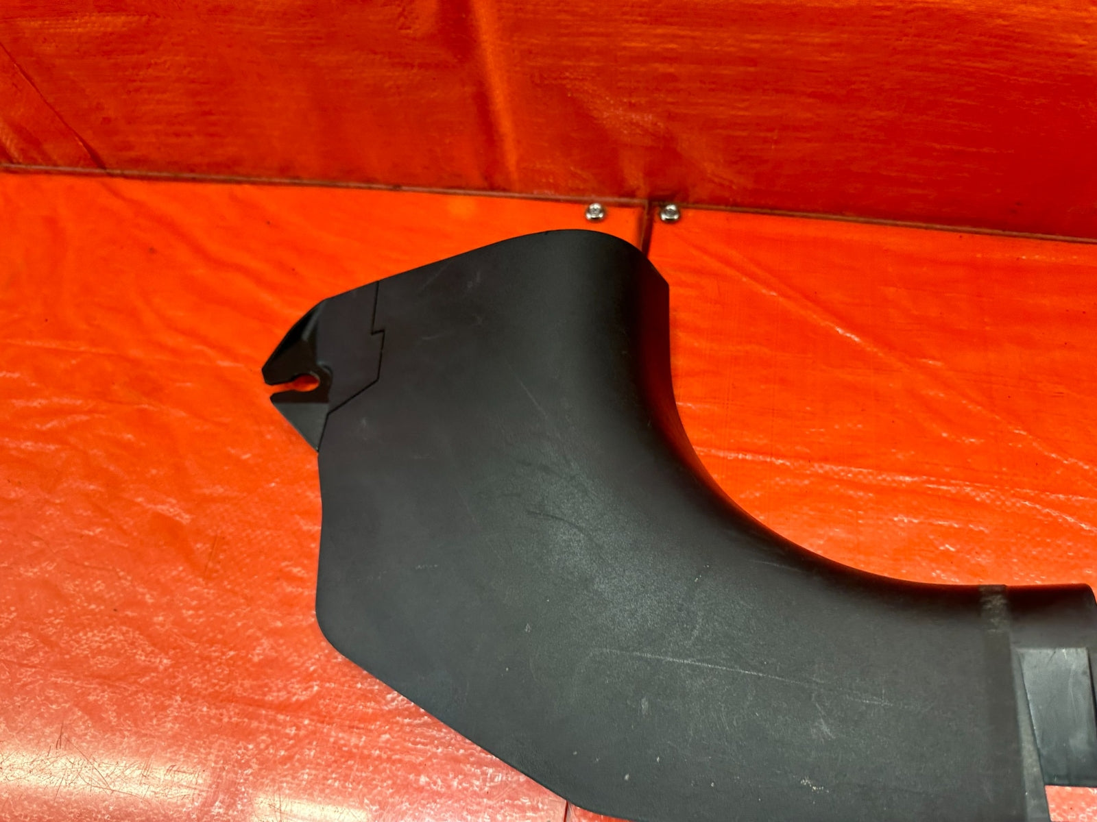 08 15 LANCER EVOLUTION X EVO 10   PASSENGER RIGHT KICK PANEL   OEM FACTORY #2146