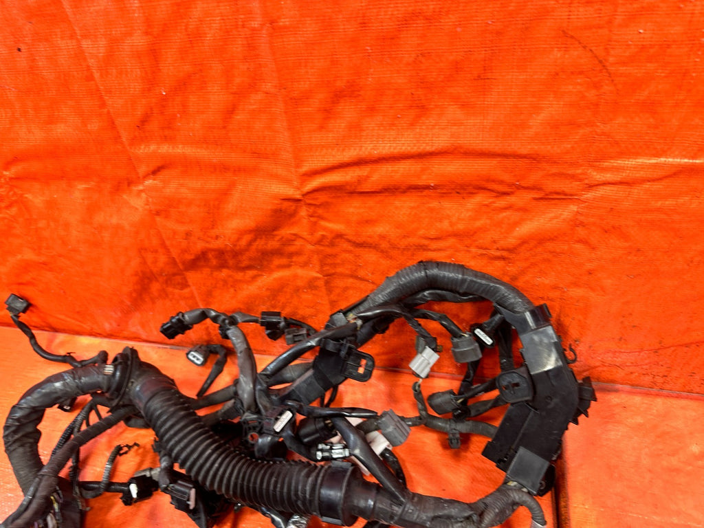 14 15 INFINITI Q60 CONVERTIBLE 3.7L VQ37 OEM MAIN ENGINE WIRE HARNESS A/T #3293