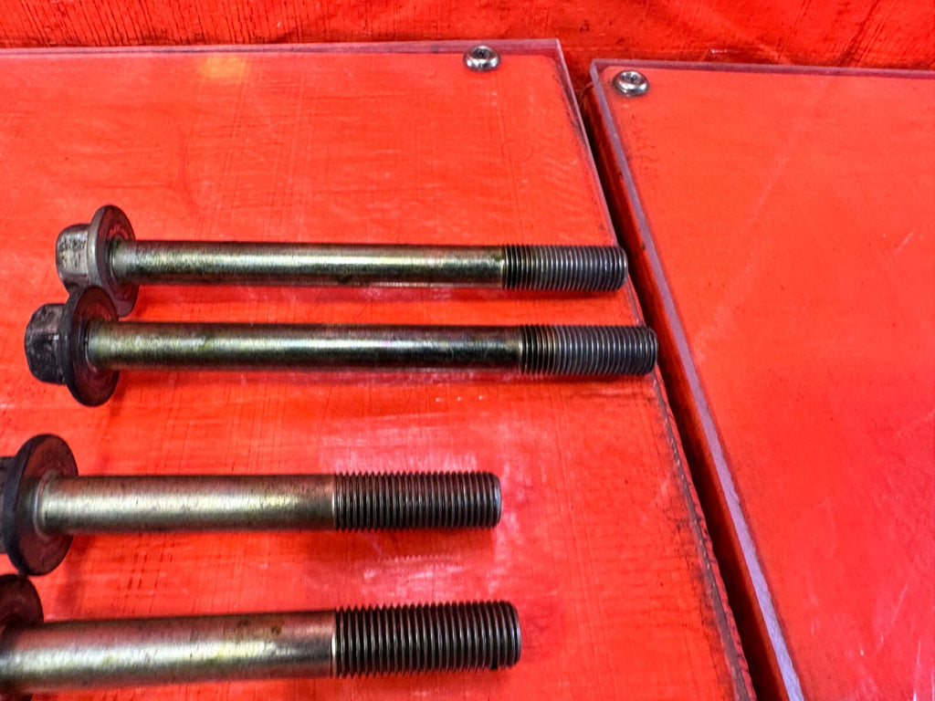 04 08 ACURA TSX  K24A2 REAR TRANSMISSION BRACKET BOLTS HARDWARE   OEM #2916
