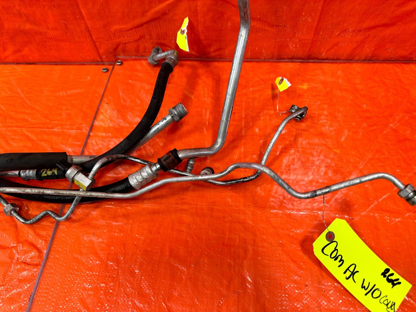 07 11 HONDA CIVIC SI   AC LINE SET LINES PIPES HOSES COMPLETE   OEM FACTORY #2645