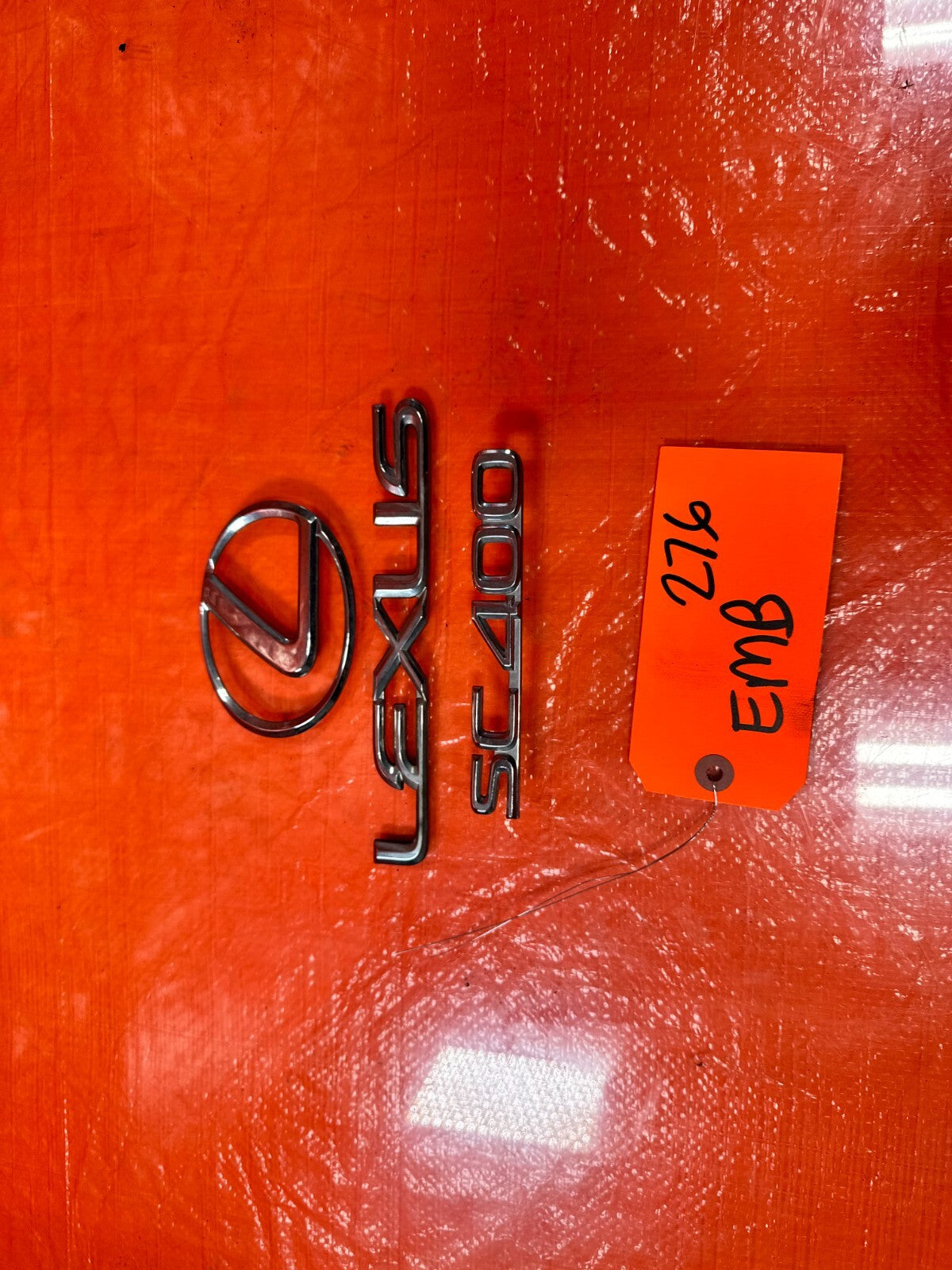 92 00 LEXUS SC400   EMBLE MBADGE INSIGNIA   LEXUS   SC400 & L   OEM #2769