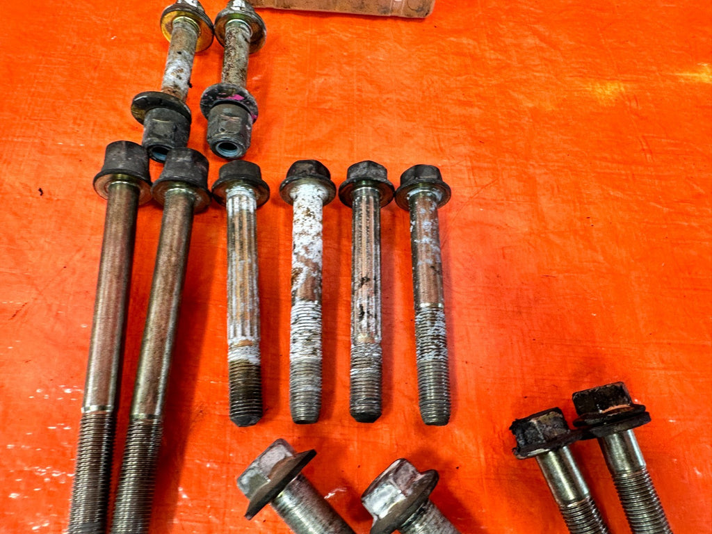 97 01 HONDA PRELUDE   REAR SUBFRAME CROSSMEMBER CARRIER BOLTS   OEM #3236