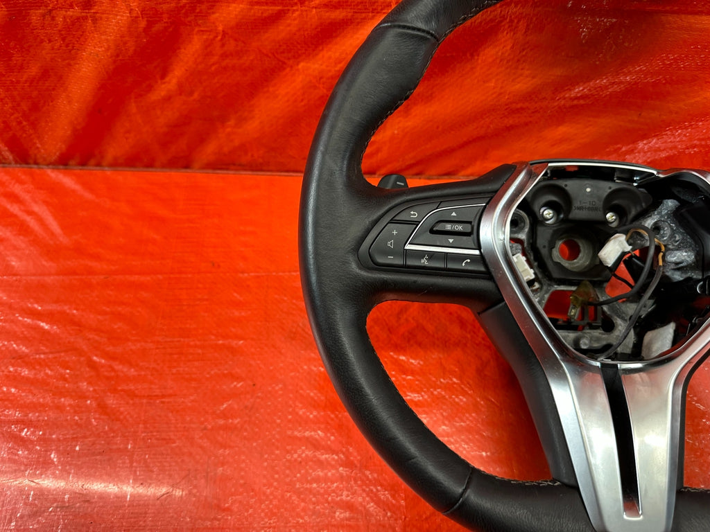 17 20 INFINITI Q60   RED SPORT 400   STEERING WHEEL W/ PADDLE SHIFTERS   OEM 20010