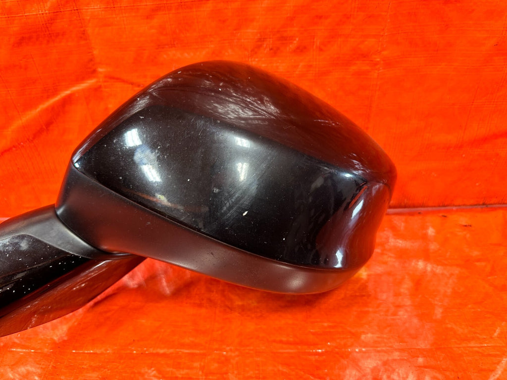 12 13 HONDA CIVIC 2D COUPE DRIVER LEFT EXTERIOR SIDE VIEW MIRROR BLACK COLOR OEM7