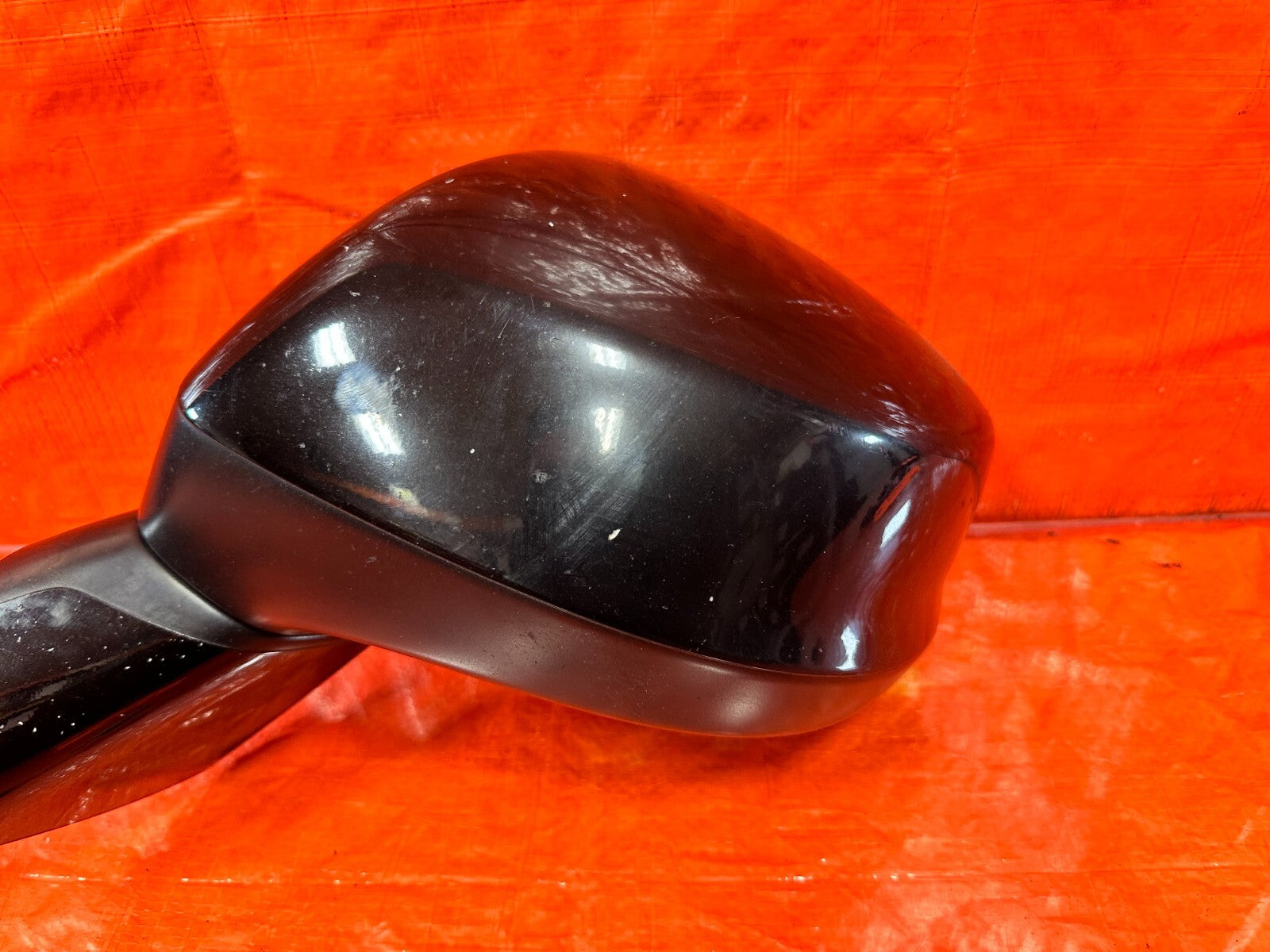 12 13 HONDA CIVIC 2D COUPE DRIVER LEFT EXTERIOR SIDE VIEW MIRROR BLACK COLOR OEM7