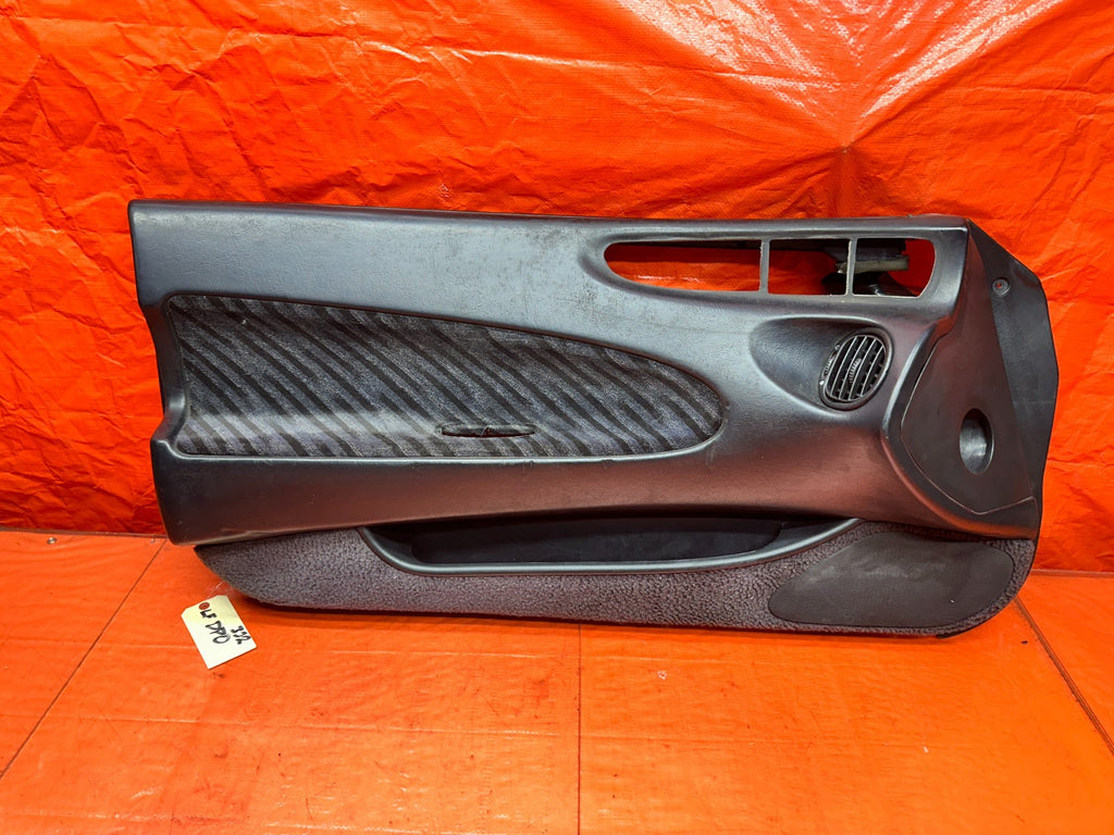 92 96 HONDA PRELUDE LEFT DRIVER DOOR PANEL CARD INSERT LINER OEM #3320