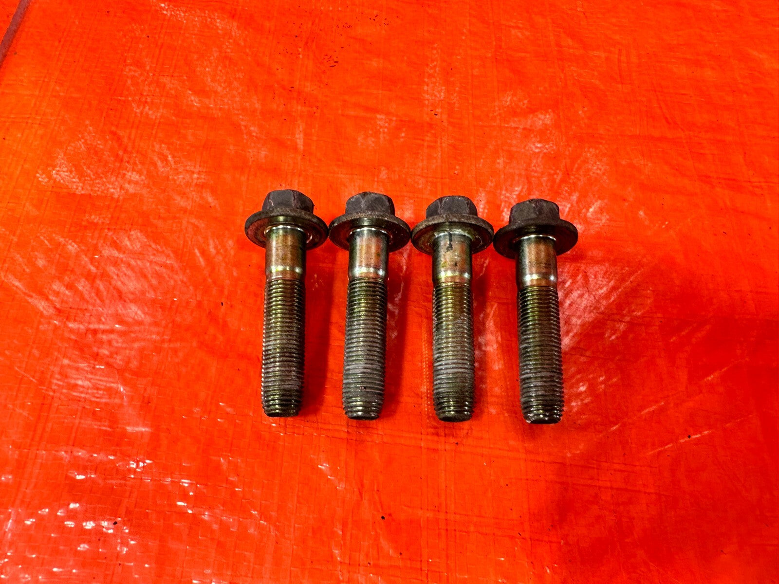 06 11 HONDA CIVIC SI   LET AND RIGHT REAR UPPER CONTROL ARM BOLTS   OEM #2705