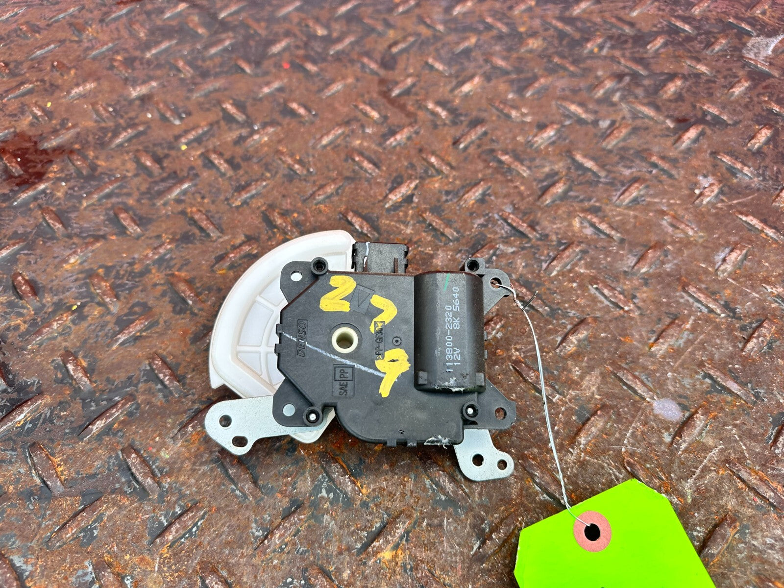 09 14 ACURA TSX   AC FLAP VENT ACTUATOR   PART # 113800 2320   OEM #279 12