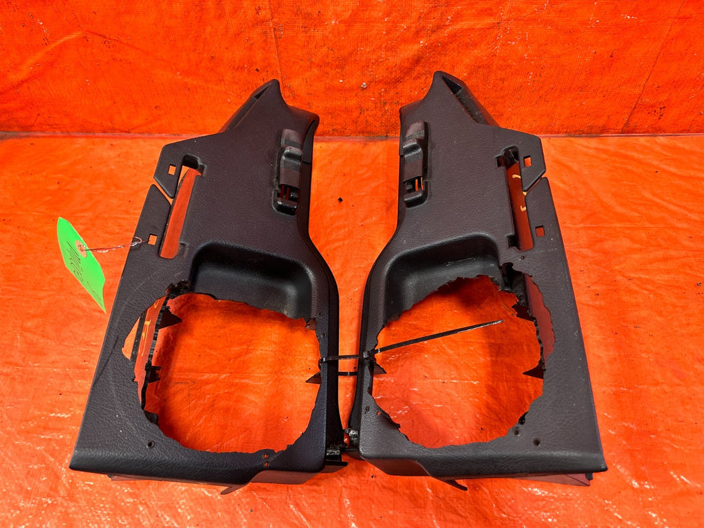 90 91 HONDA CIVIC HATCHBACK   REAR SPEAKER MOUNTING TRIM LEFT RIGHT   OEM 3170
