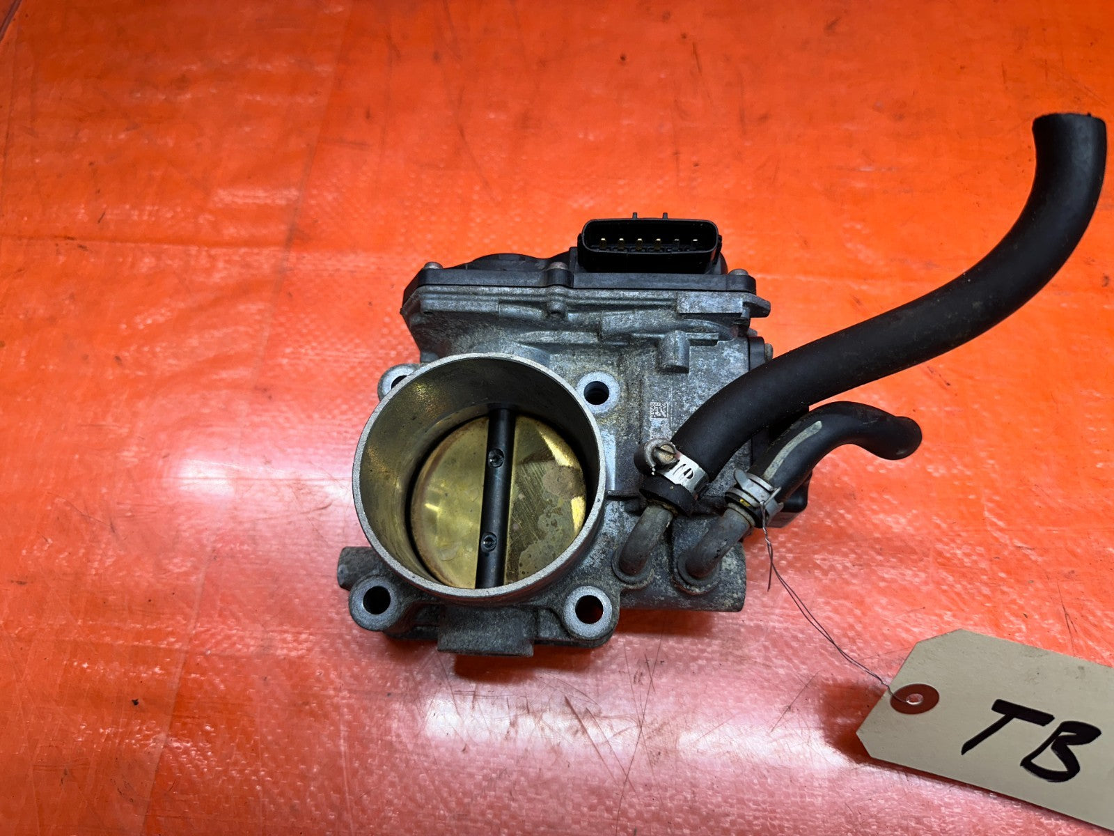 13 15 HONDA CIVIC SI 4D 2.4L K24Z7 ENGINE THROTTLE BODY VALVE ASSEMBLY OEM #3344