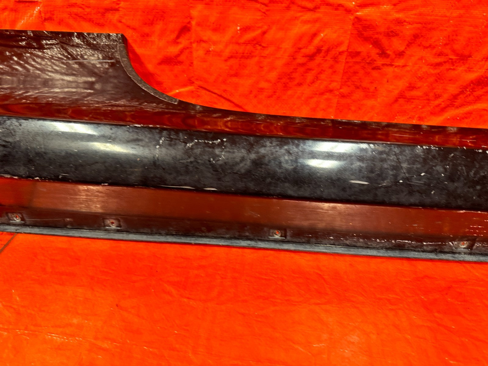 10 16 HYUNDAI GENESIS COUPE RIGHT SIDE SKIRT ROCKER MOLDING TRIM OEM #2995