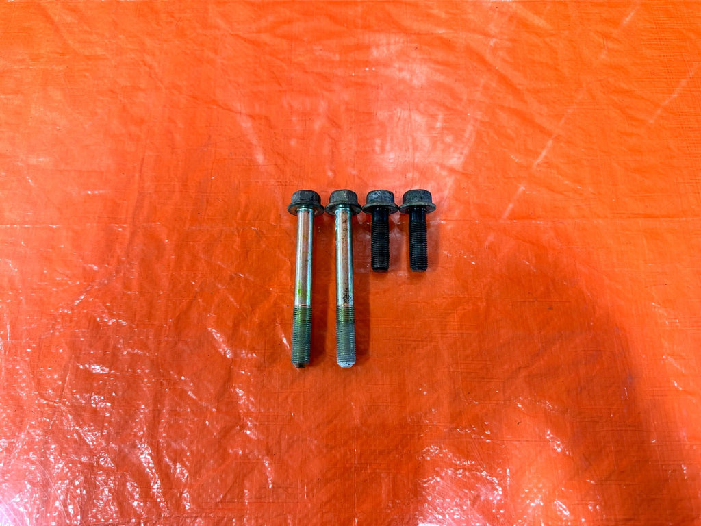 09 14 ACURA TSX   REAR TRANSMISSION BRACKET BOLTS HARDWARE   OEM #2791