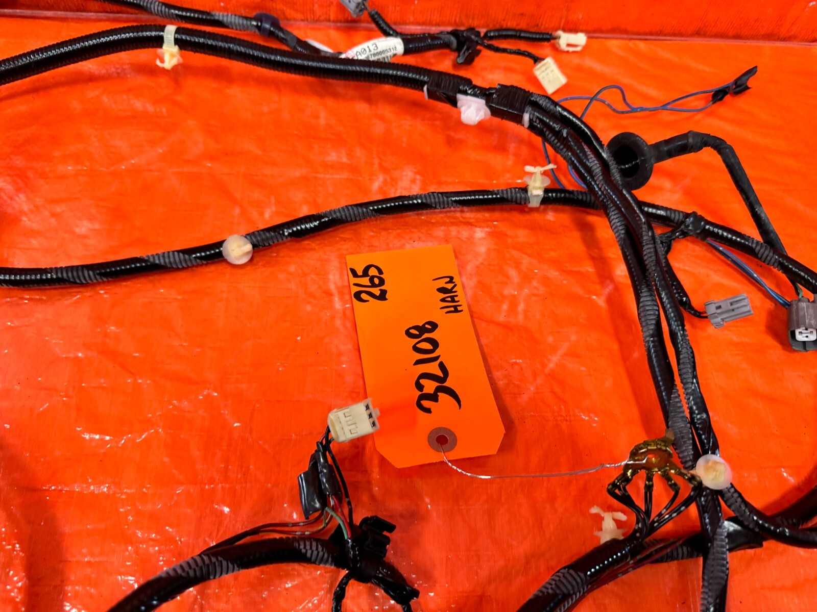 2013 13 HONDA CIVIC SI 2D COUPE REAR / TAIL LIGHT LAMP WIRING HARNESS WIRE LOOM11