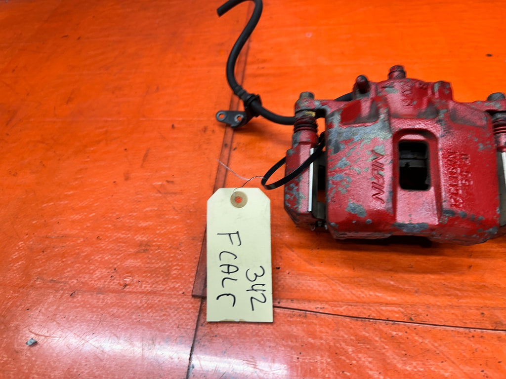 04-08 ACURA TSX 4D 2.4L K24A2 FRONT BRAKE CALIPERS BRACKETS DRIVER PASSENGER #3411