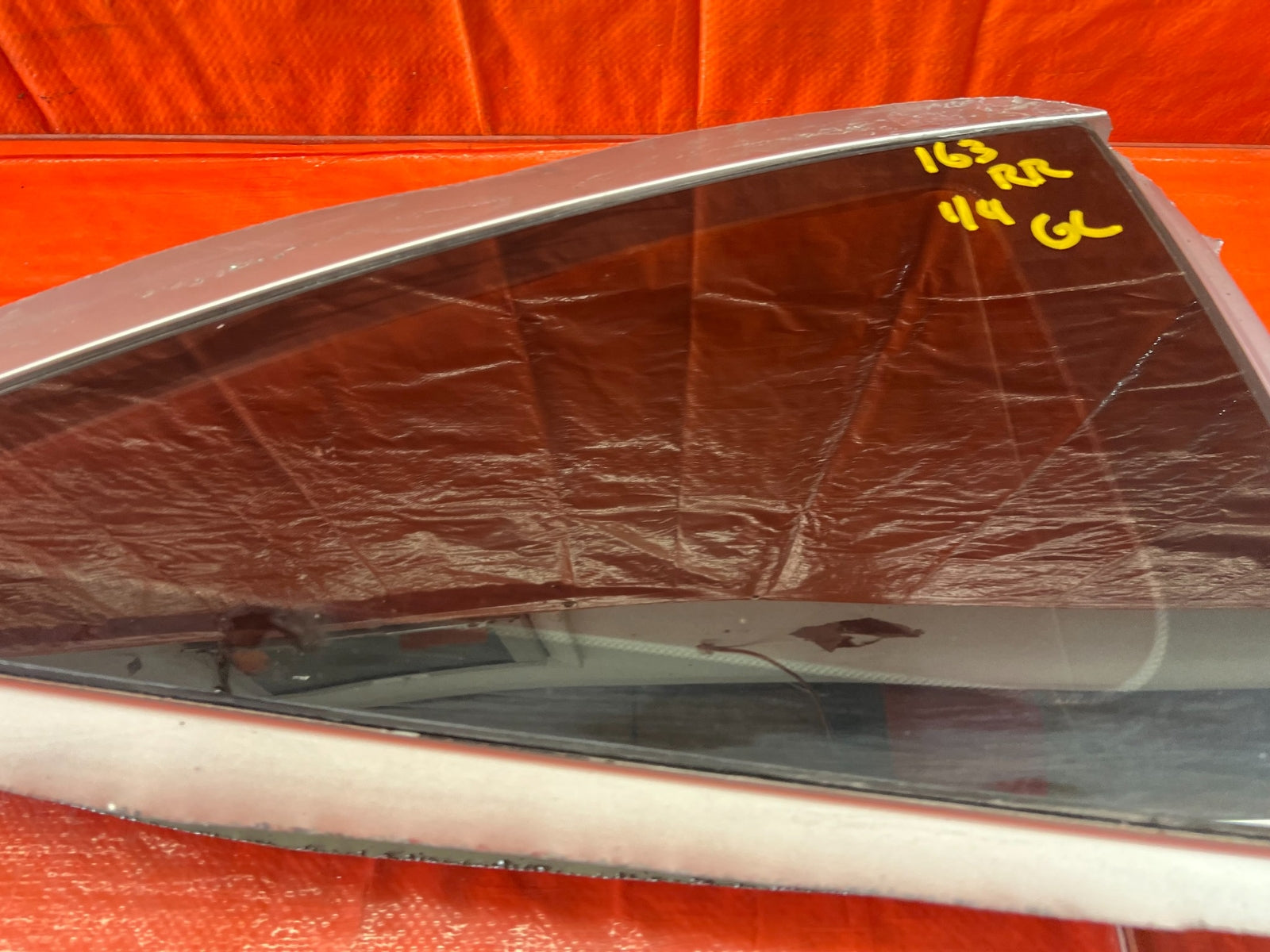 06 11 CIVIC 2D COUPE   PASSENGER RIGHT REAR 1/4 GLASS WINDOW   OEM #1634