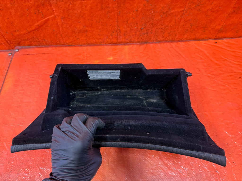 08 13 INFINITI G37 COUPE 2D   GLOVE BOX ASSEMBLY   BLACK COLOR   OEM 3288