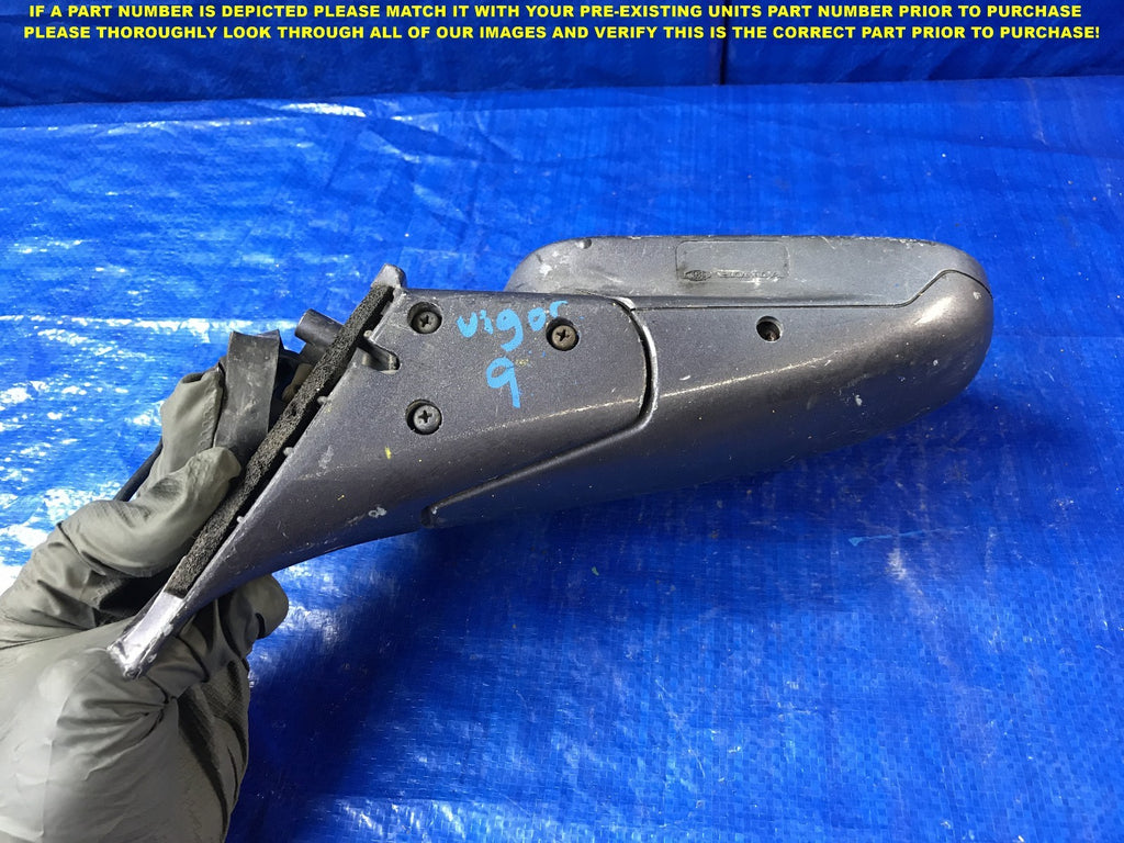 OEM 1992 1993 1994 ACURA VIGOR PASSENGER RIGHT SIDE VIEW MIRROR E6019050   4