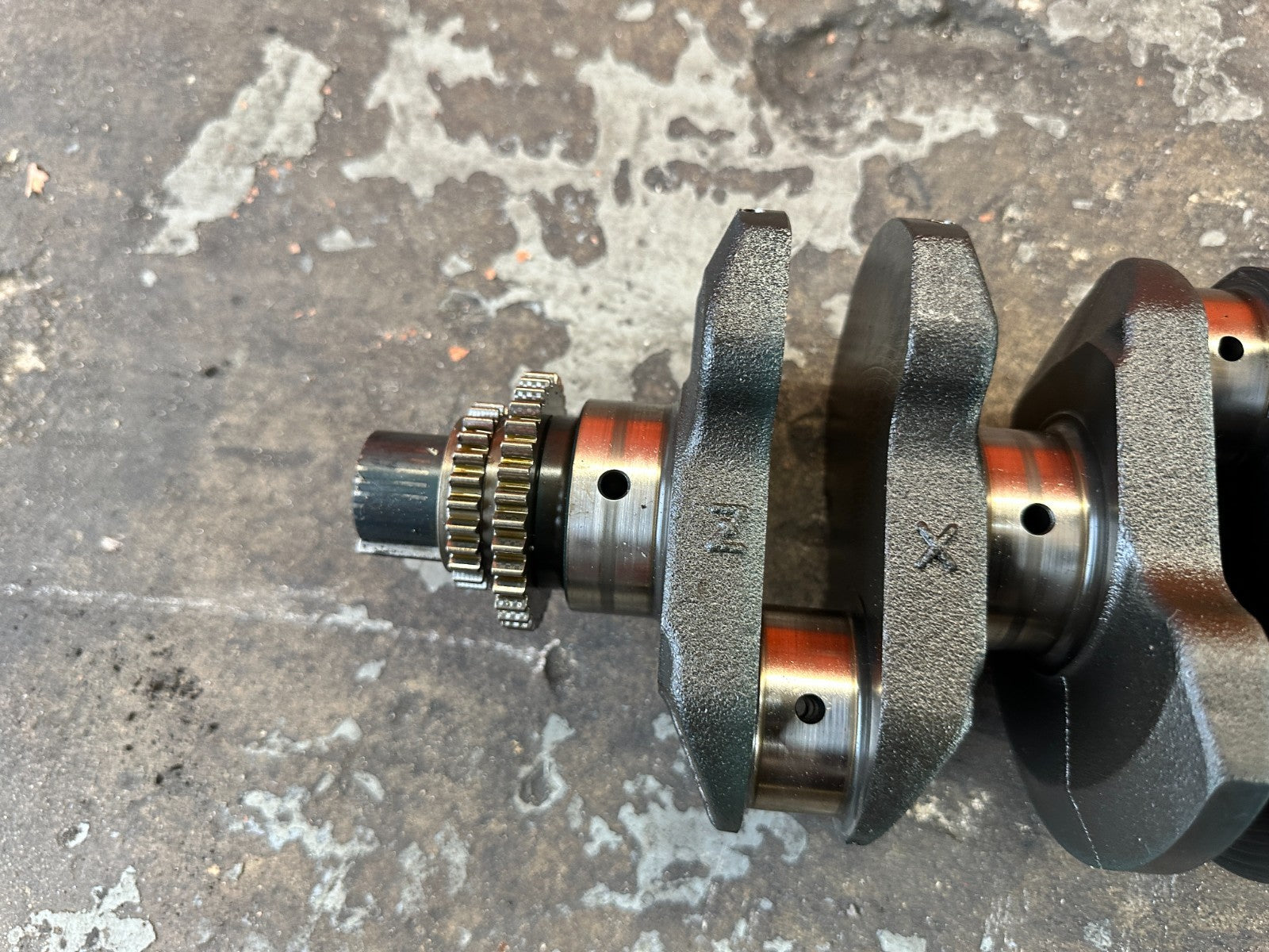 04 09 HONDA S2000   F22C1 2.2L   ENGINE MOTOR CRANKSHAFT CRANK SHAFT   OEM 33710