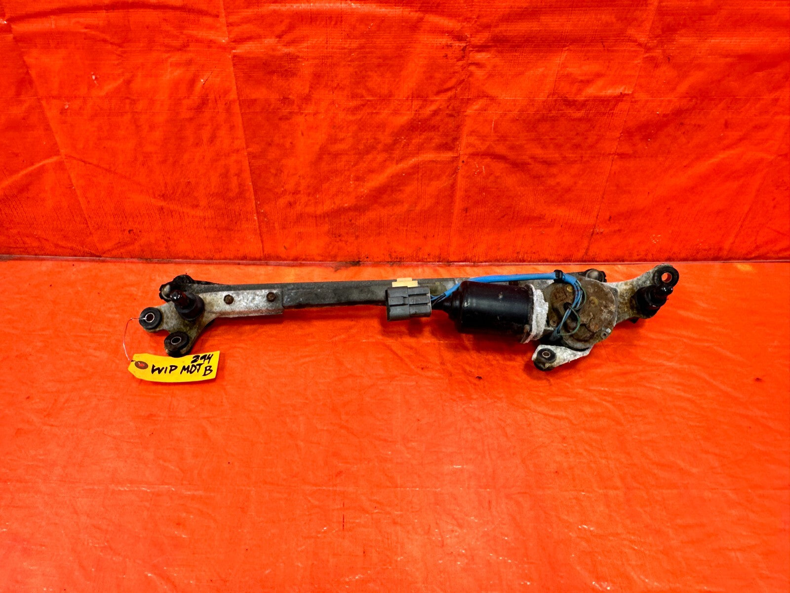 93 97 HONDA DEL SOL   WINDSHIELD WIPER MOTOR W/ LINKAGE   OEM FACTORY #2940