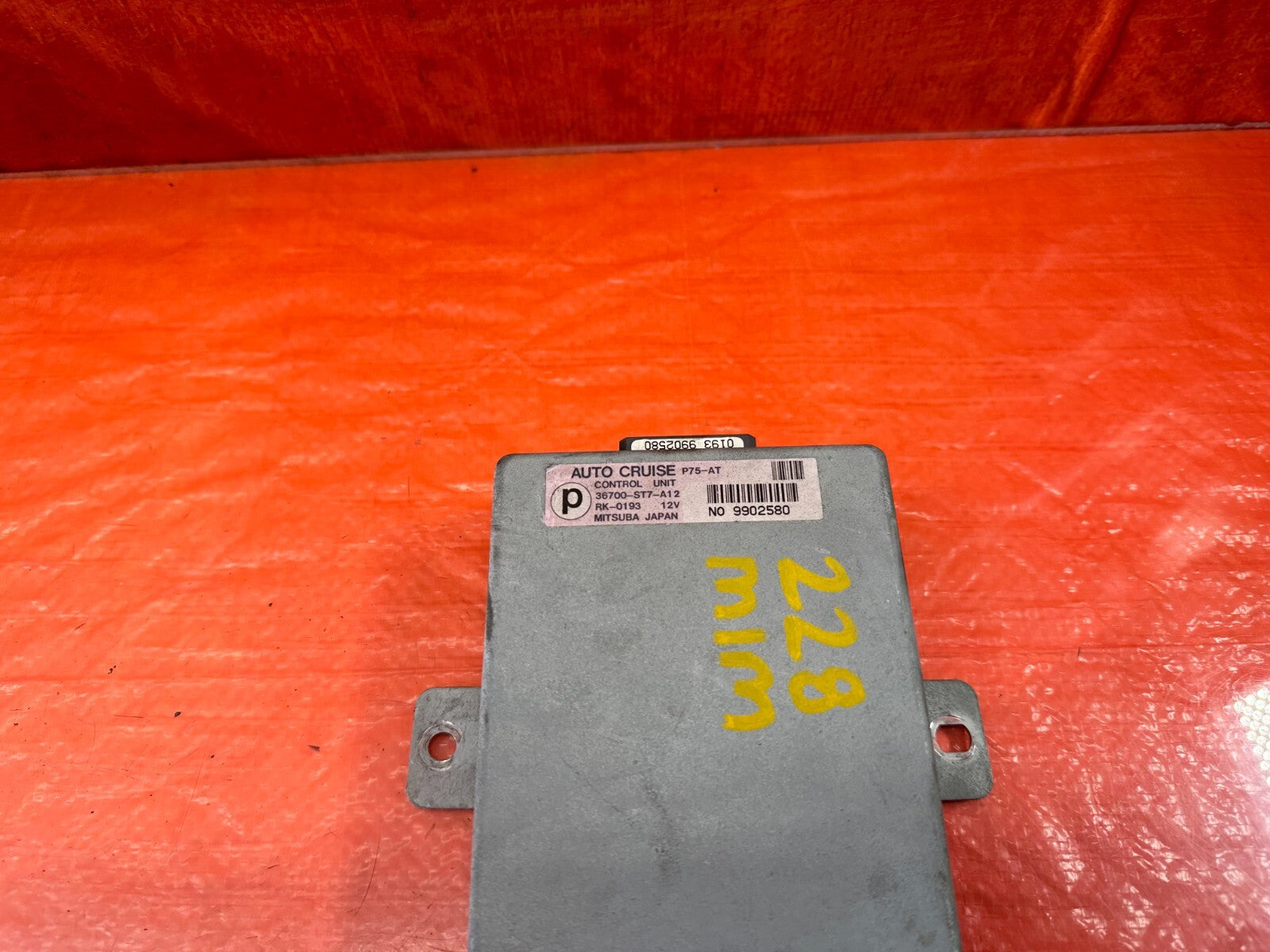 94 01 ACURA INTEGRA   CRUISE CONTROL COMPUTER MODULE BRAIN   OEM FACTORY #2281