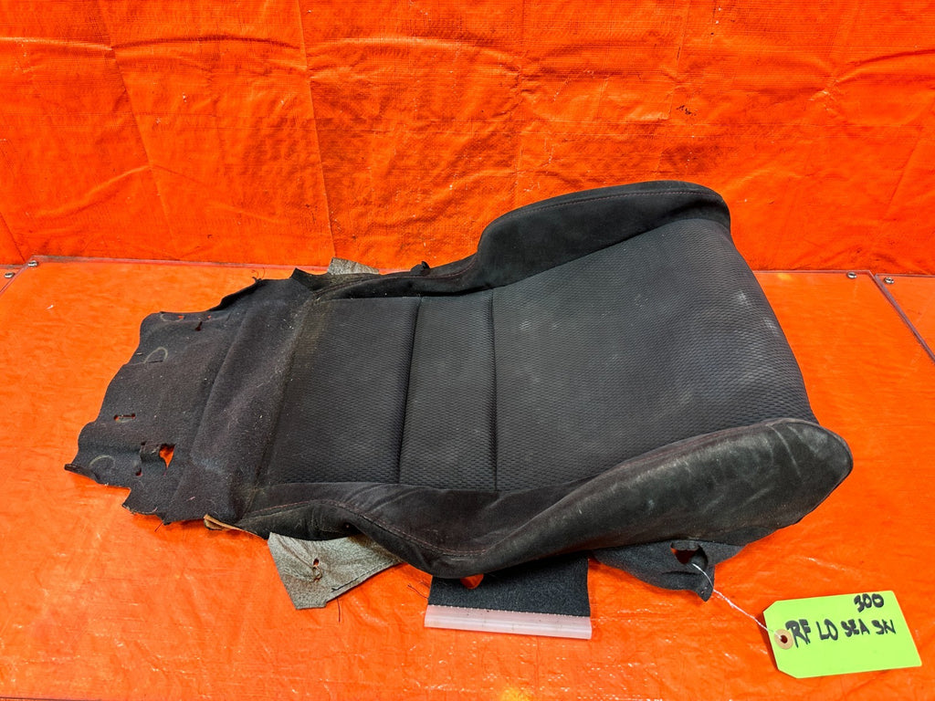 06 11 HONDA CIVIC SI RIGHT FRONT LOWER SEAT SKIN CLOTH FABRIC COVER OEM #3000
