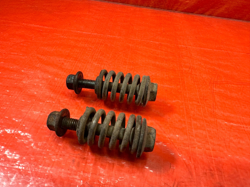 92 00 HONDA CIVIC EXHAUST MANIFOLD FLANGE BOLTS SPRING & NUTS HARDWARE OEM #2186