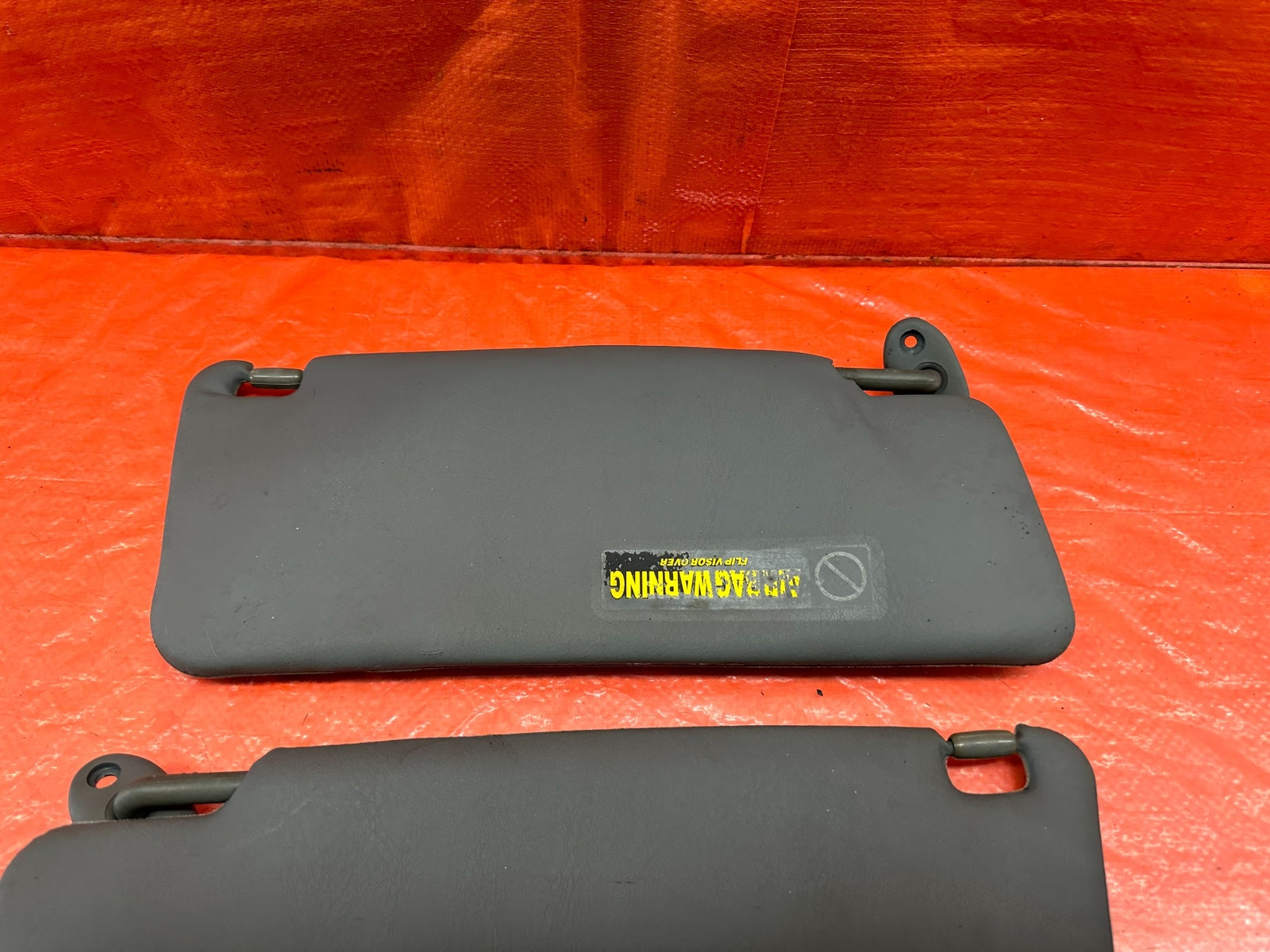 97 01 HONDA PRELUDE   LEFT AND RIGHT SUN VISORS   OEM FACTORY OE #2108
