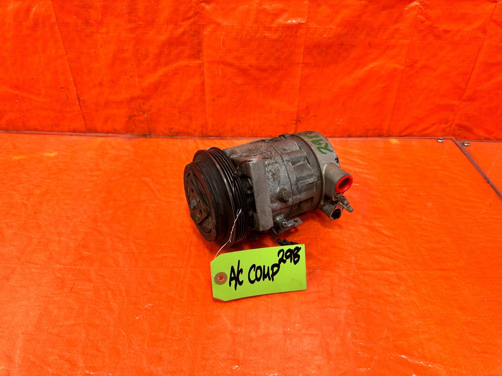 03 07 INFINITI G35 COUPE   VQ35DE HVAC AIR CONDITIONG AC COMPRESSOR PUMP OEM 2980